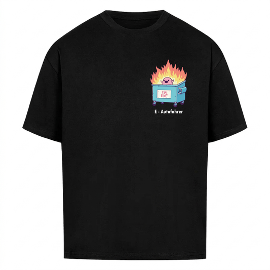 IM FINE E-Autofahrer Brustdruck Premium T-Shirt