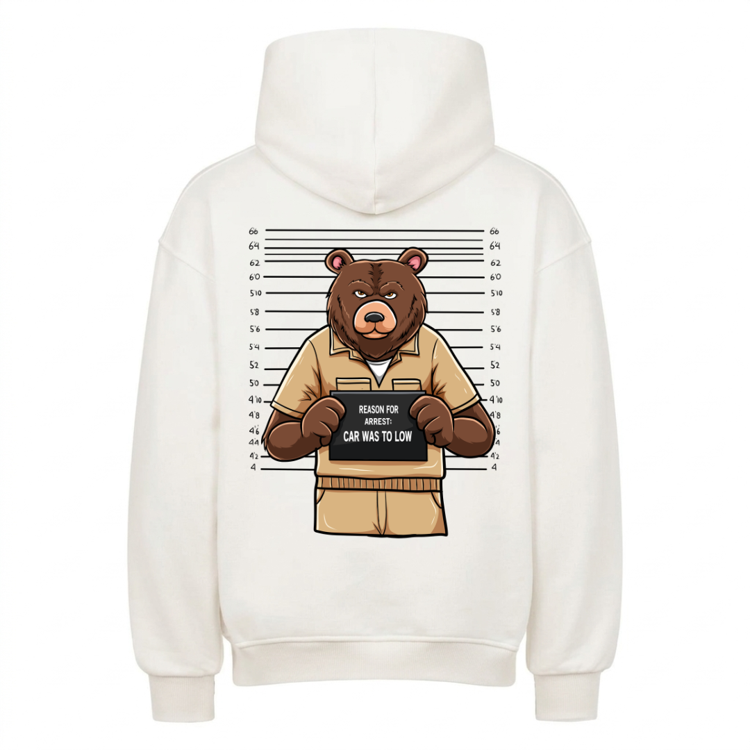 CAR TO LOW Backprint Premium Hoodie