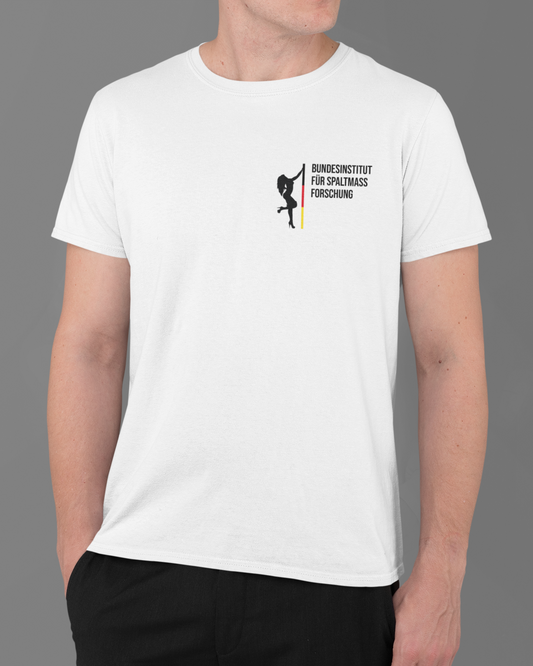 BUNDESINSTITUT SPALTMASS Brustdruck T-Shirt