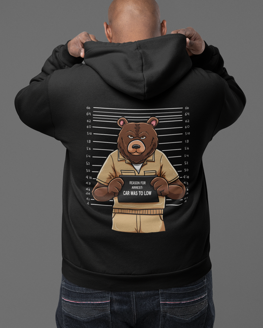 CAR TO LOW Backprint Premium Hoodie