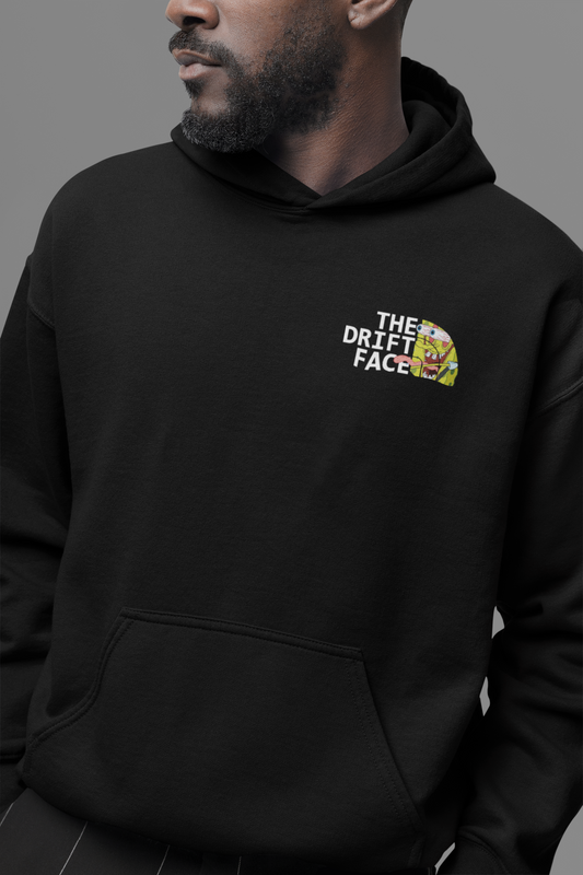 DRIFT FACE Brustdruck Hoodie