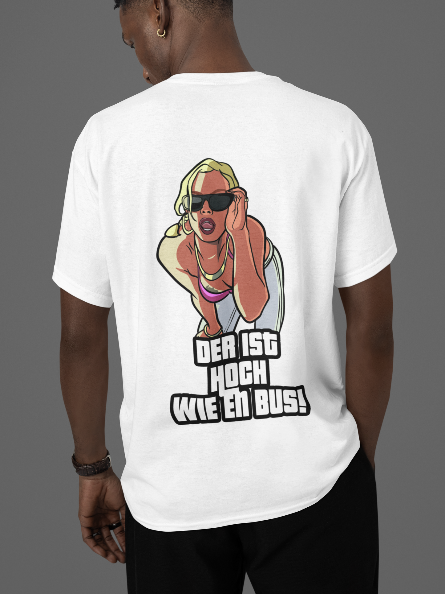 HOCH WIE EN BUS Oversized T-Shirt