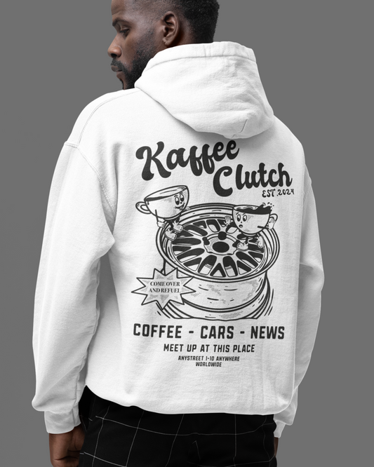 KAFFEE CLUTCH Backprint Oversized Hoodie