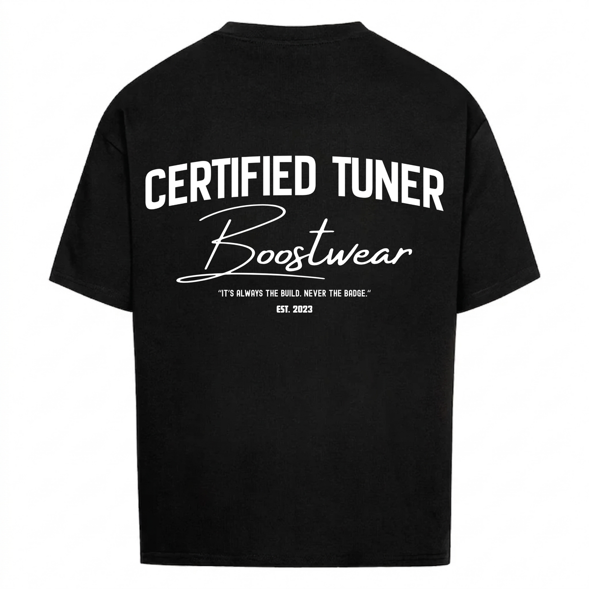 CERTIFIED TUNER - Backprint Premium T-Shirt