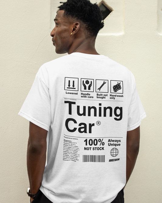 PRODUCT TUNING CAR Backprint Oversized T-Shirt