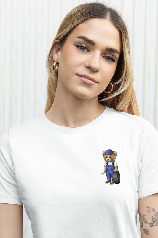 SCHRAUBÄR Brustdruck T-Shirt