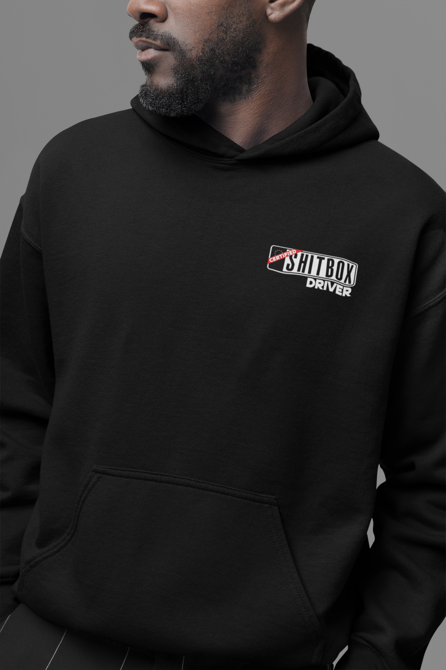 SHITBOX DRIVER Brustdruck Hoodie