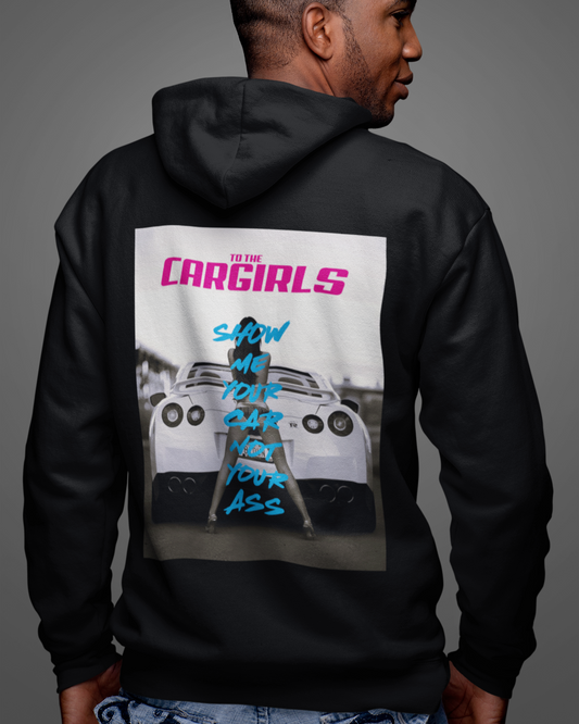 SHOW ME Backprint Oversized Hoodie