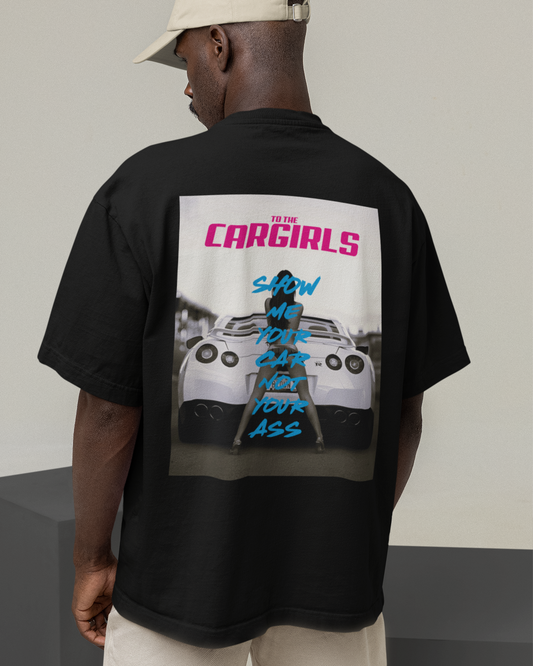 SHOW ME Backprint Oversized T-Shirt