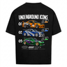 UNDERGROUND ICONS - Backprint Premium T-Shirt