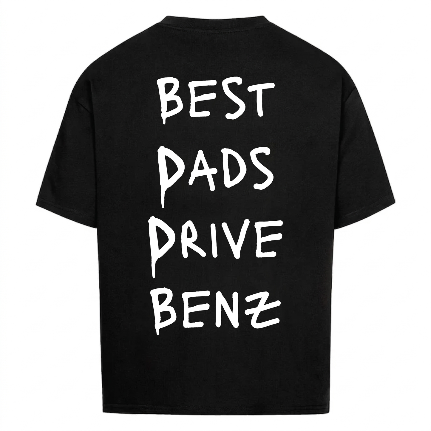 BEST DADS DRIVE BENZ Backprint Premium T-Shirt