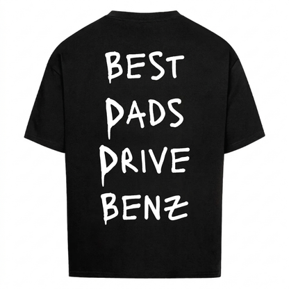 BEST DADS DRIVE BENZ Backprint Premium T-Shirt