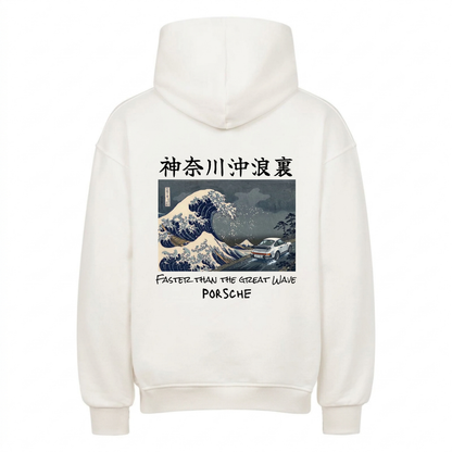 GreatWave x Car Personalisiert - Backprint Hoodie