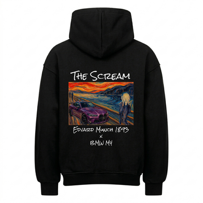 TheScream x Car Personalisiert - Backprint Hoodie