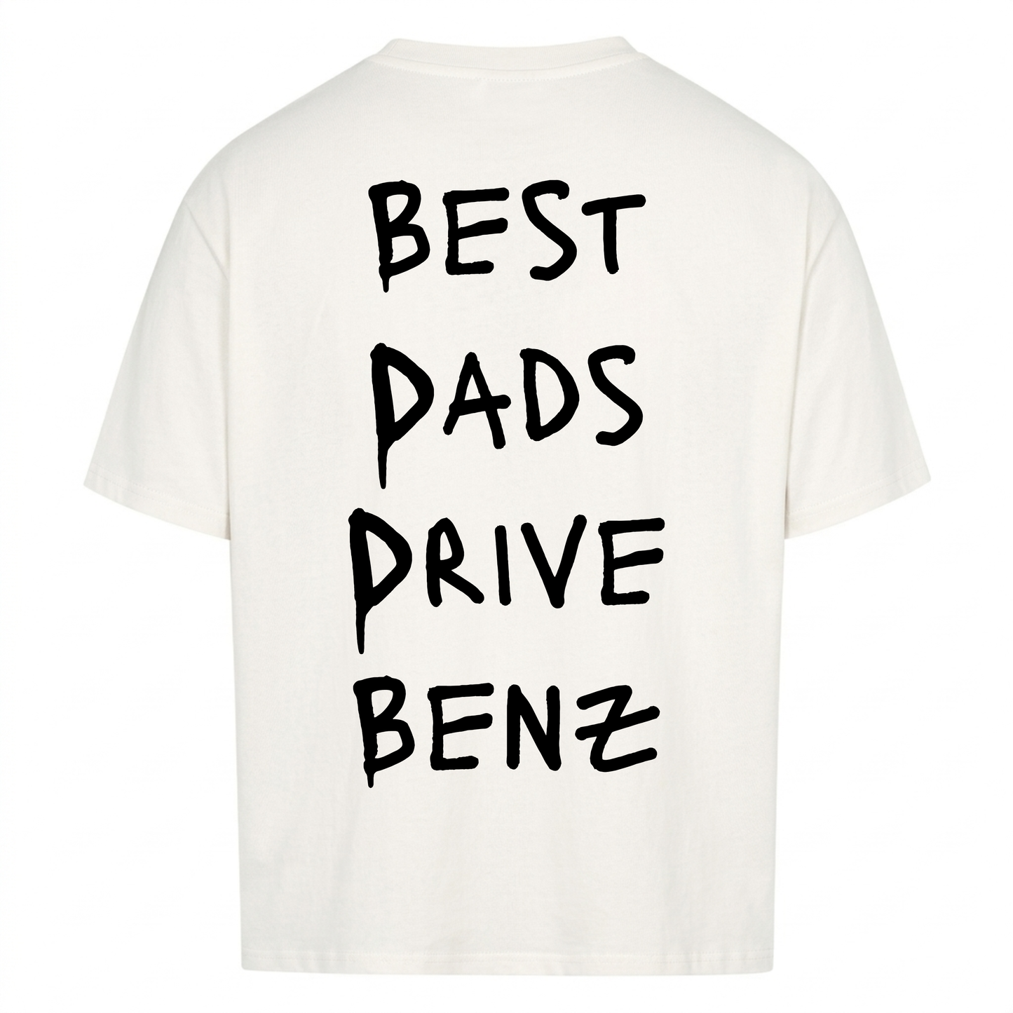 BEST DADS DRIVE BENZ Backprint Premium T-Shirt