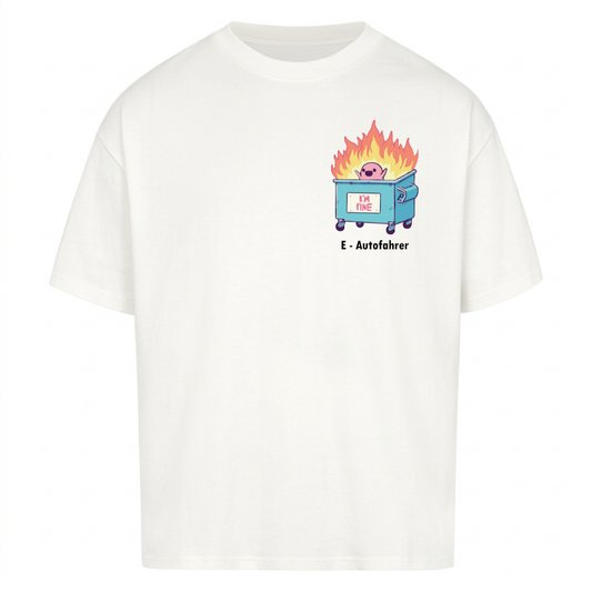 IM FINE E-Autofahrer Brustdruck Premium T-Shirt