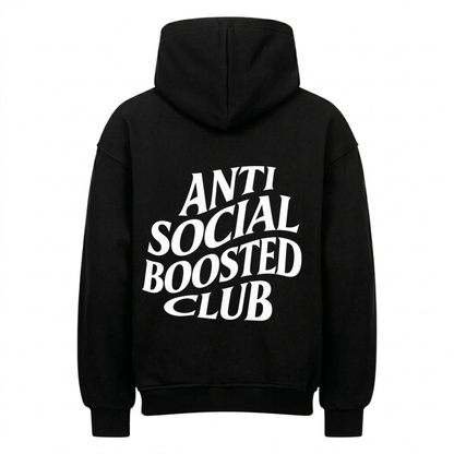 ANTI SOCIAL BOOSTED CLUB Backprint Premium Hoodie