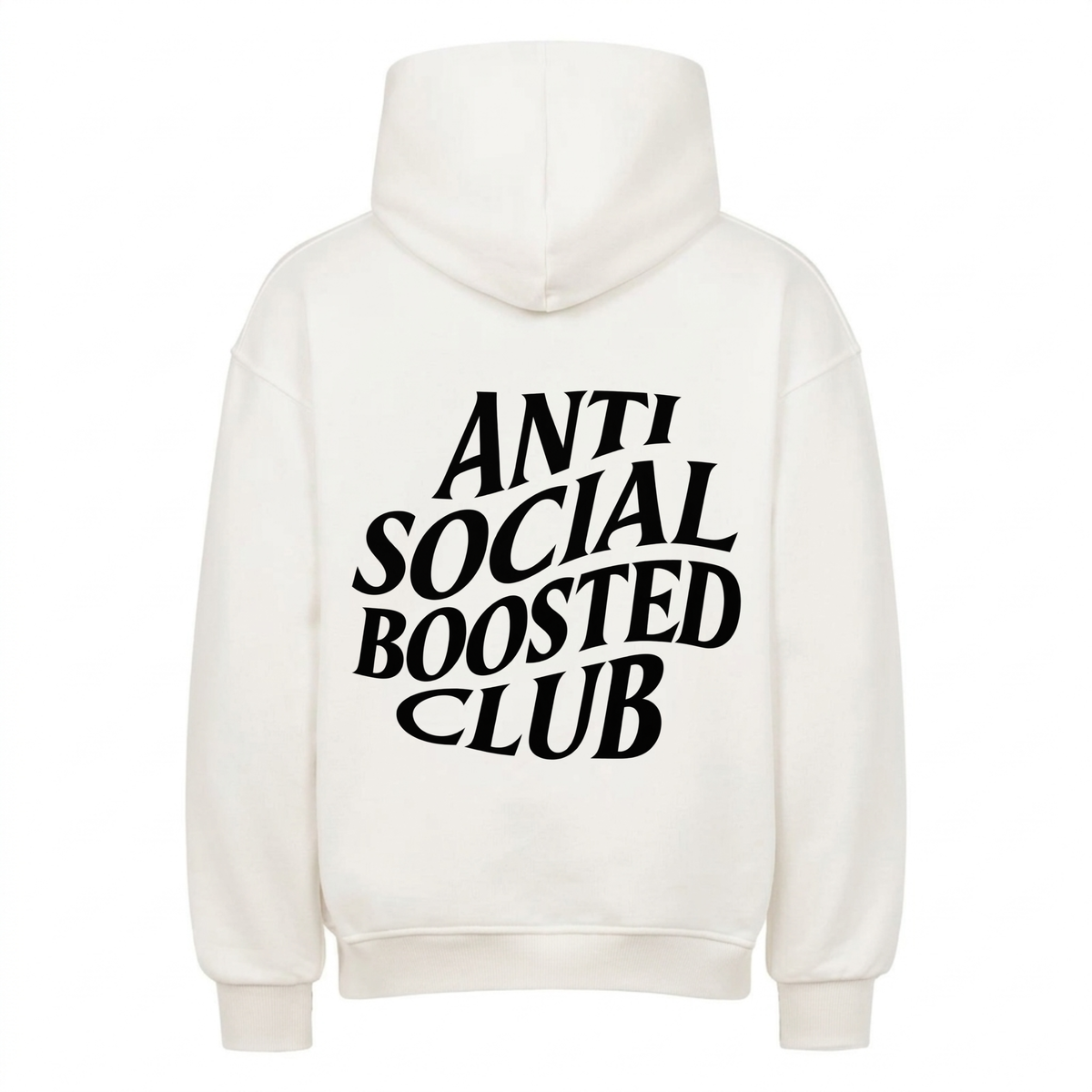 ANTI SOCIAL BOOSTED CLUB Backprint Premium Hoodie