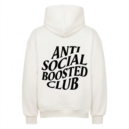 ANTI SOCIAL BOOSTED CLUB Backprint Premium Hoodie