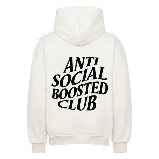 ANTI SOCIAL BOOSTED CLUB Backprint Premium Hoodie