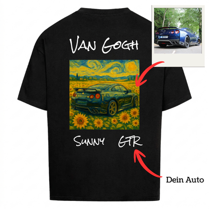 Van Gogh Sunflowers x Car Personalisiertes T-Shirt