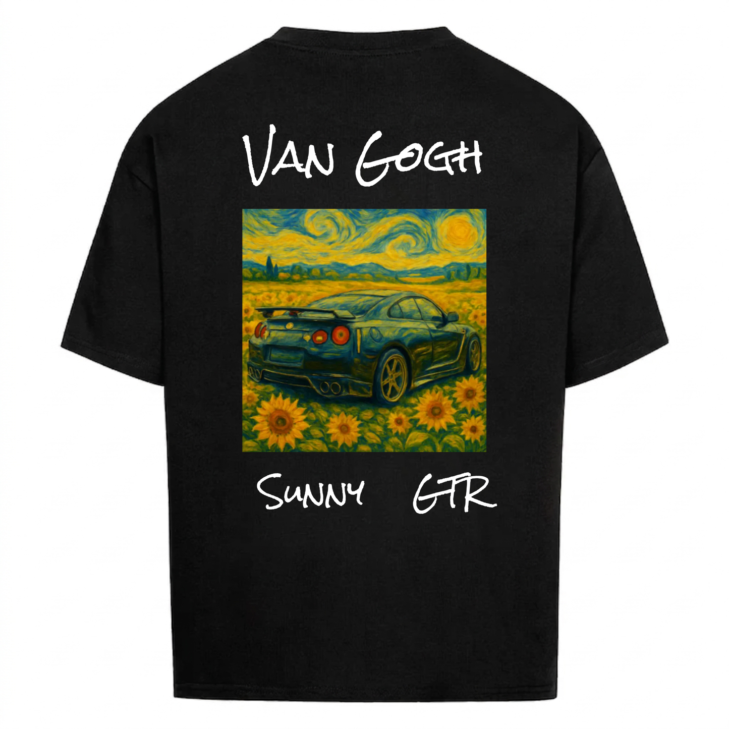 Van Gogh Sunflowers x Car Personalisiertes T-Shirt