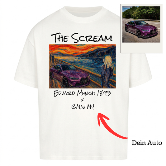 TheScream x Car Personalisiertes T-Shirt