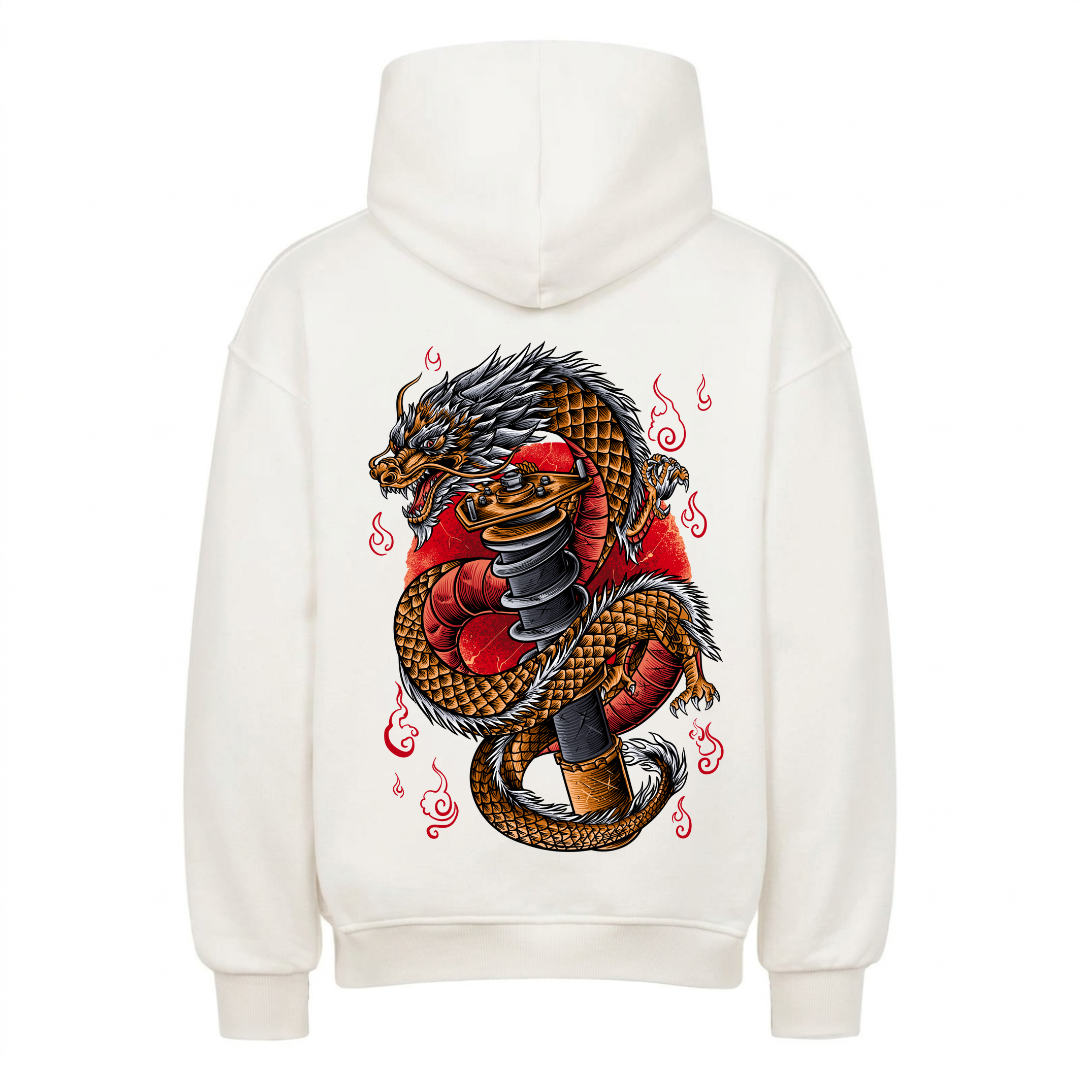 DRAGON BUMPER Backprint Premium Hoodie