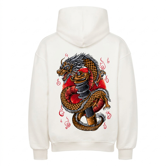 DRAGON BUMPER Backprint Premium Hoodie
