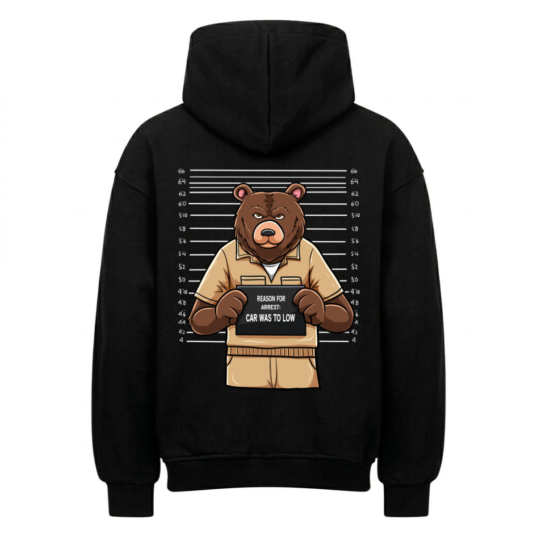 CAR TO LOW Backprint Premium Hoodie