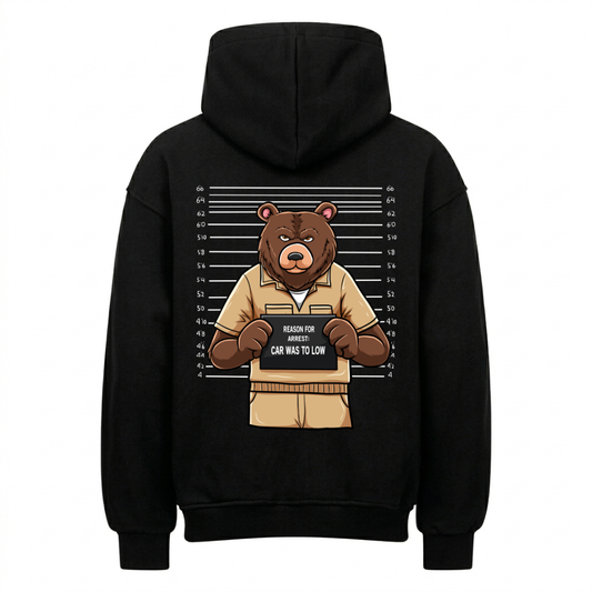 CAR TO LOW Backprint Premium Hoodie
