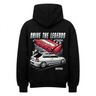 DRIVE THE LEGENDS Backprint Premium Hoodie