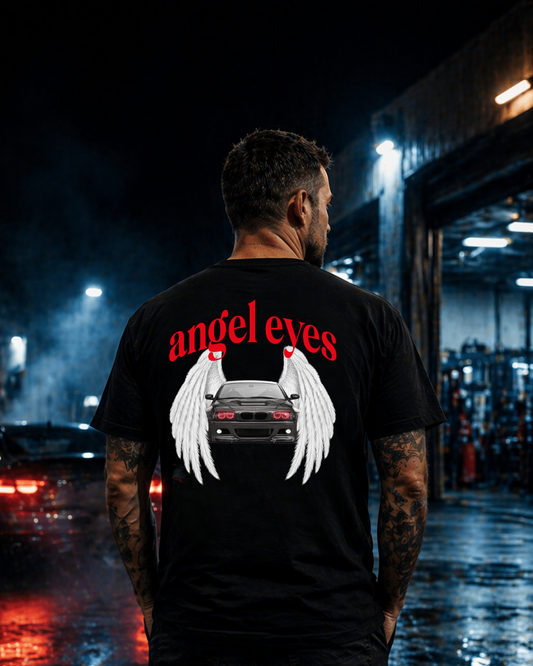 ANGEL EYES Backprint Premium T-Shirt