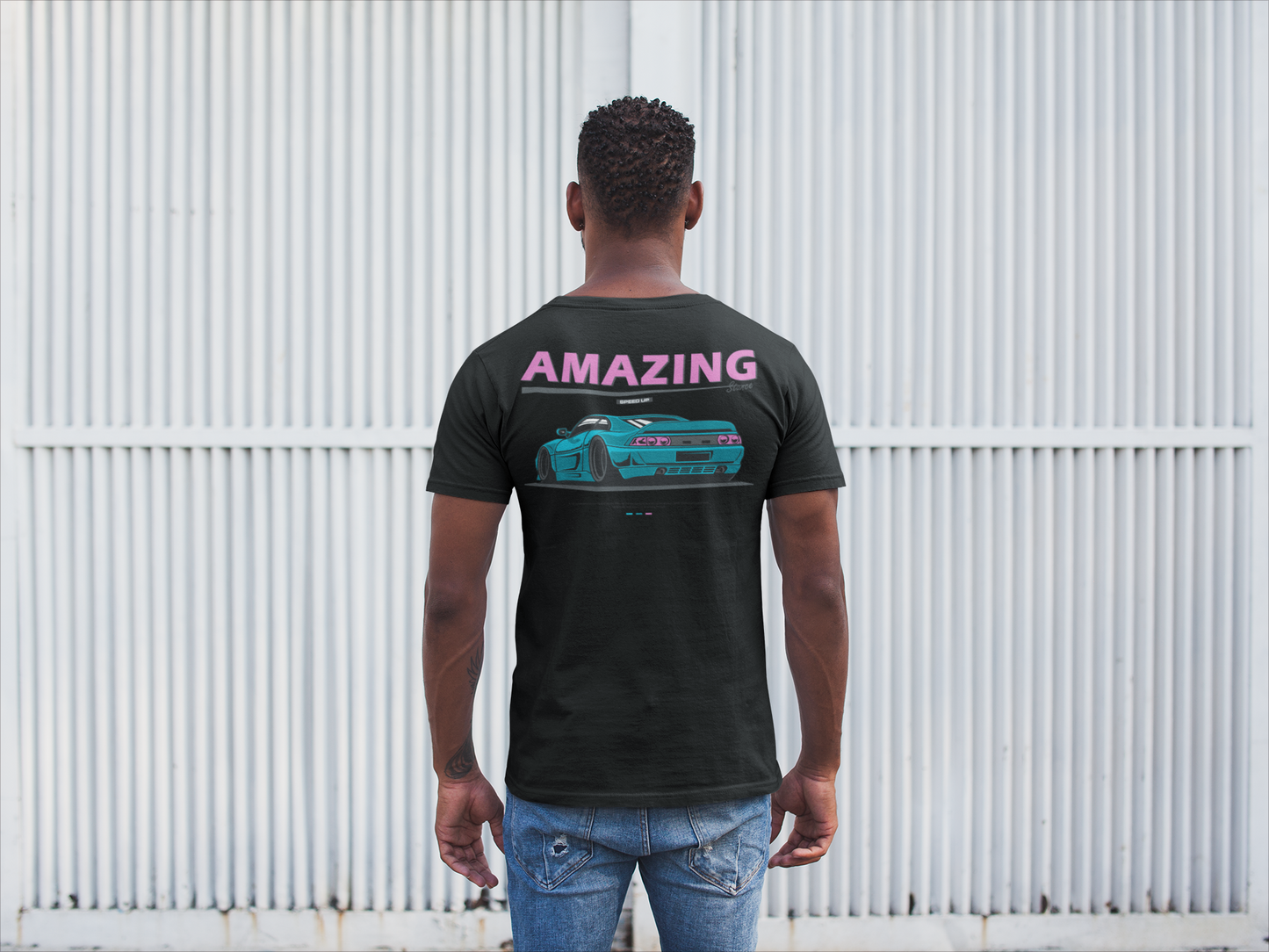 AMAZING Stance Backprint T-Shirt