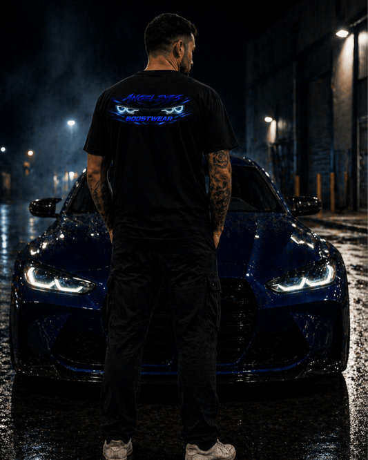 Angel Eyes Backprint Premium T-Shirt