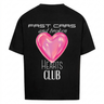 Fast Cars & Broken Hearts Club Pink Version - Backprint Premium T-Shirt