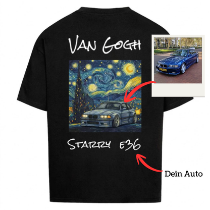 Van Gogh x Car Personalisiertes T-Shirt
