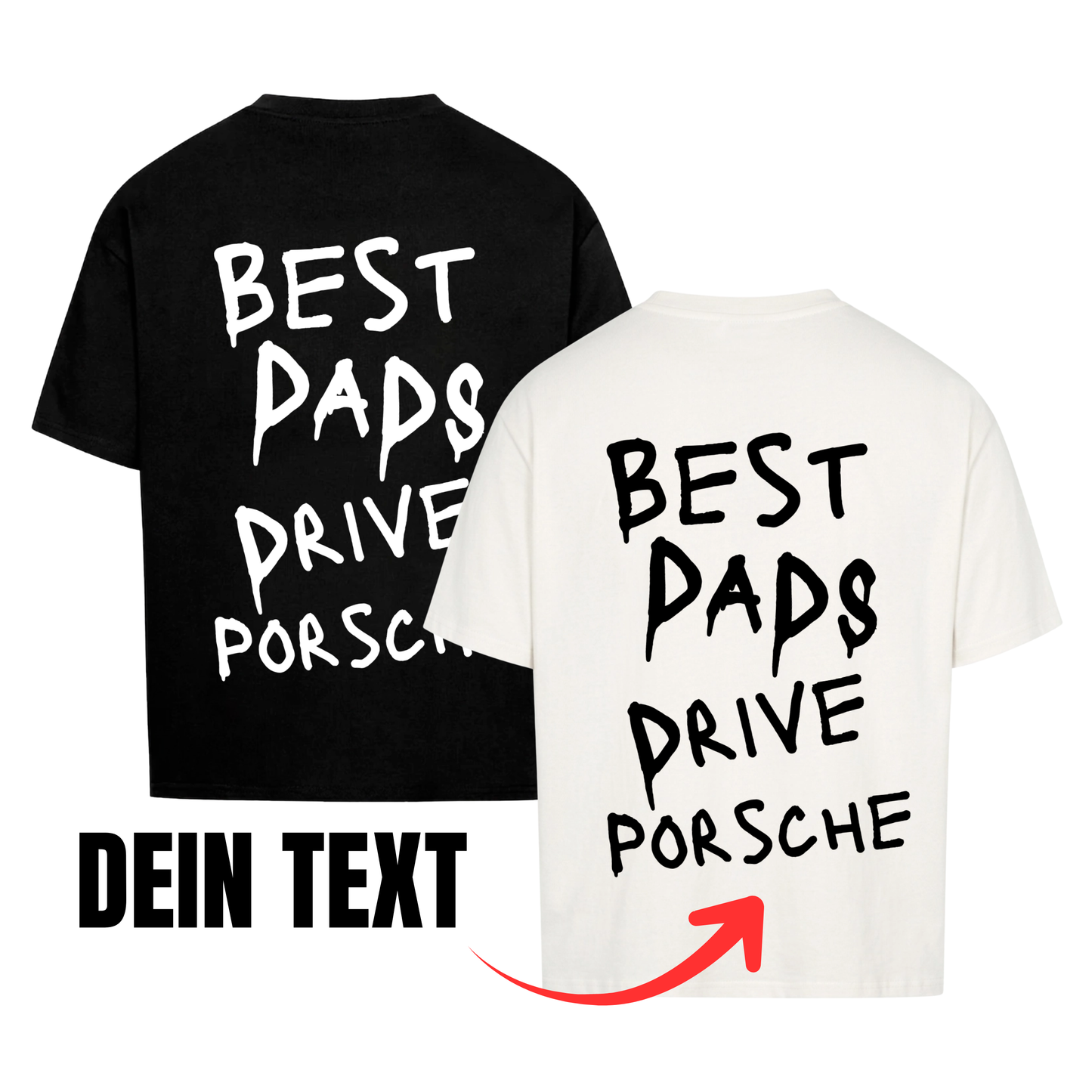 Best Dad's Drive Personalisiertes T-Shirt
