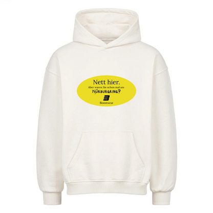 Nett hier. Nürburgring - Premium Hoodie