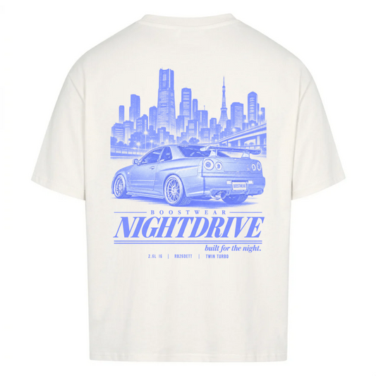BUILT FOR THE NIGHT - Backprint Premium T-Shirt