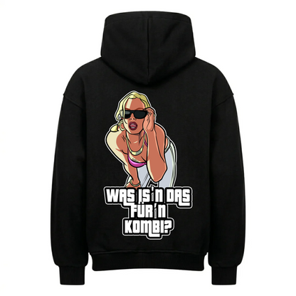 WAS ISN DAS FÜRN KOMBI Backprint Premium Hoodie
