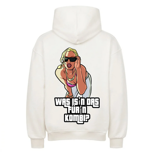 WAS ISN DAS FÜRN KOMBI Backprint Premium Hoodie