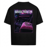 Driving Princess - Backprint Premium T-Shirt