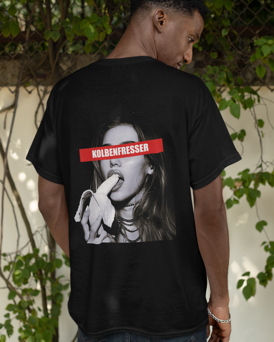 KOLBENFRESSER Backprint Oversized T-Shirt