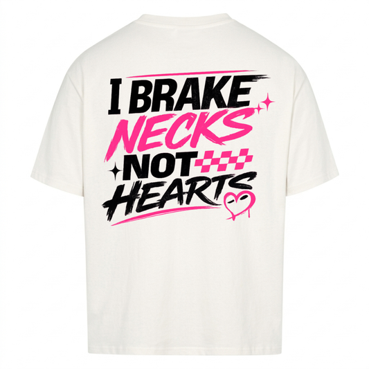 I BRAKE NECKS Backprint Premium T-Shirt