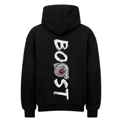 BOOST Turbolader Backprint Premium Hoodie