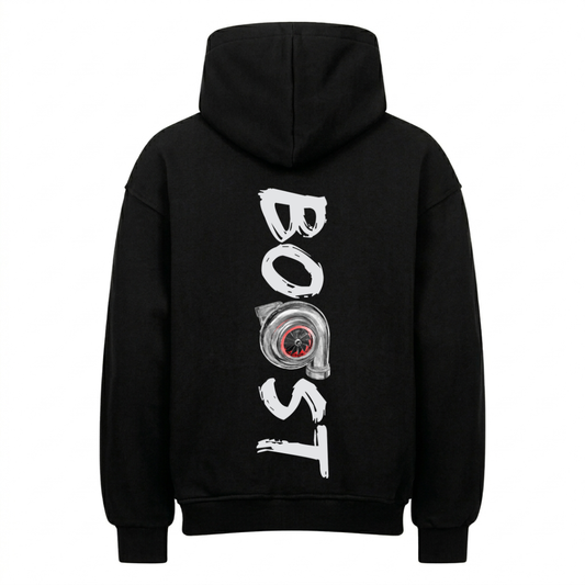 BOOST Turbolader Backprint Premium Hoodie