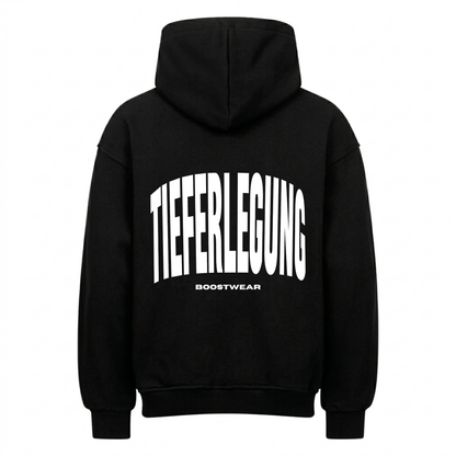 TIEFERLEGUNG Backprint Premium Hoodie