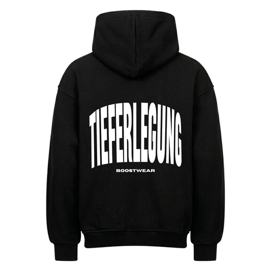 TIEFERLEGUNG Backprint Premium Hoodie
