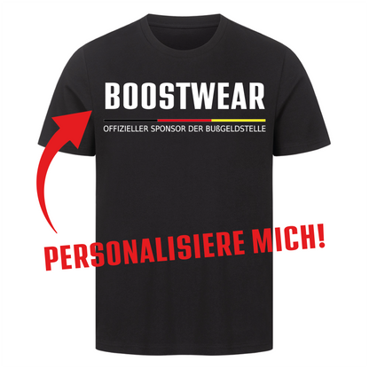 OFFIZIELLER SPONSOR Personalisiertes T-Shirt
